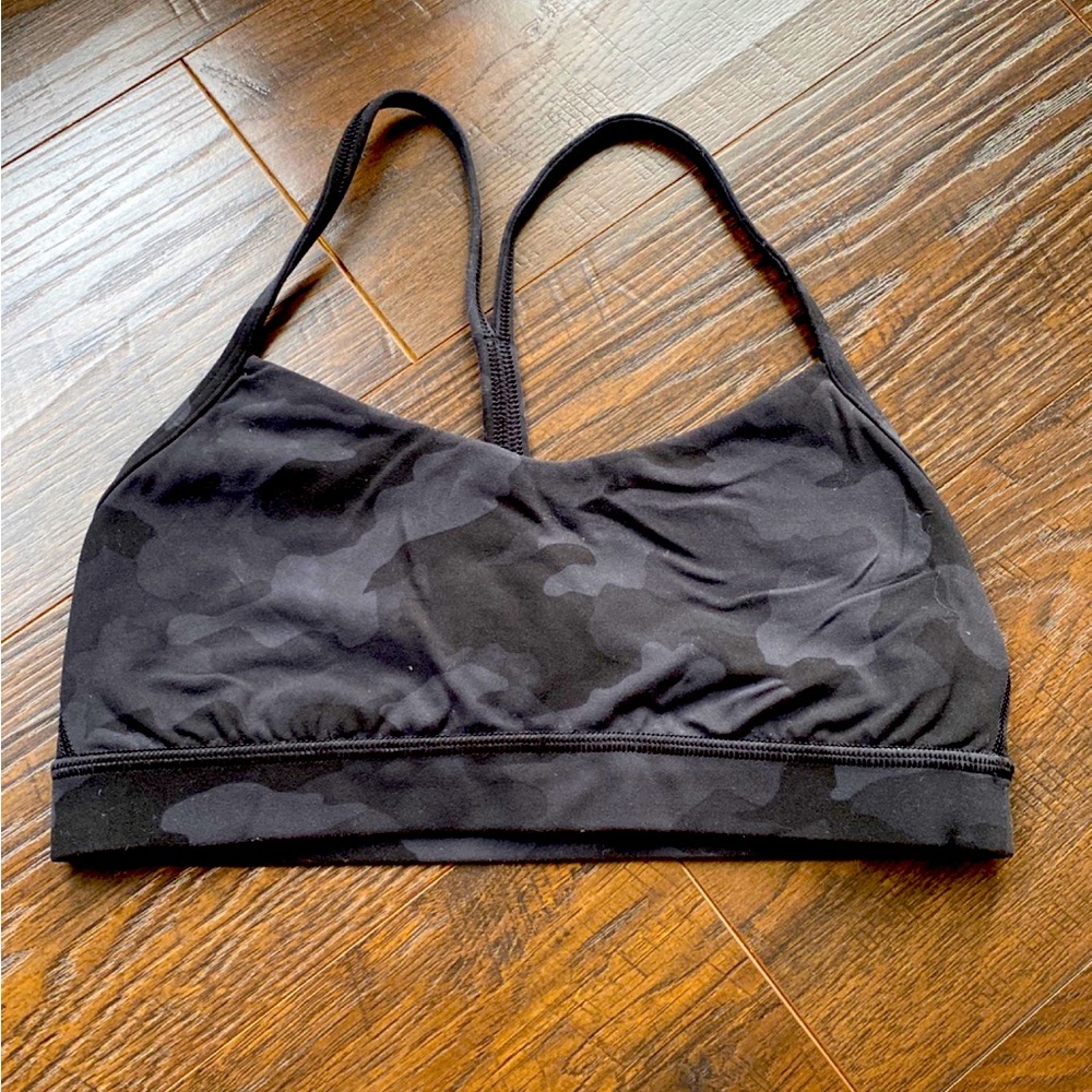 Lululemon Flow Y Camo Bra